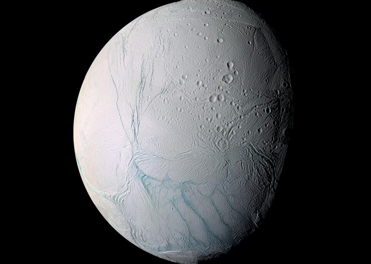 How the ice moon Enceladus got its tiger stripes