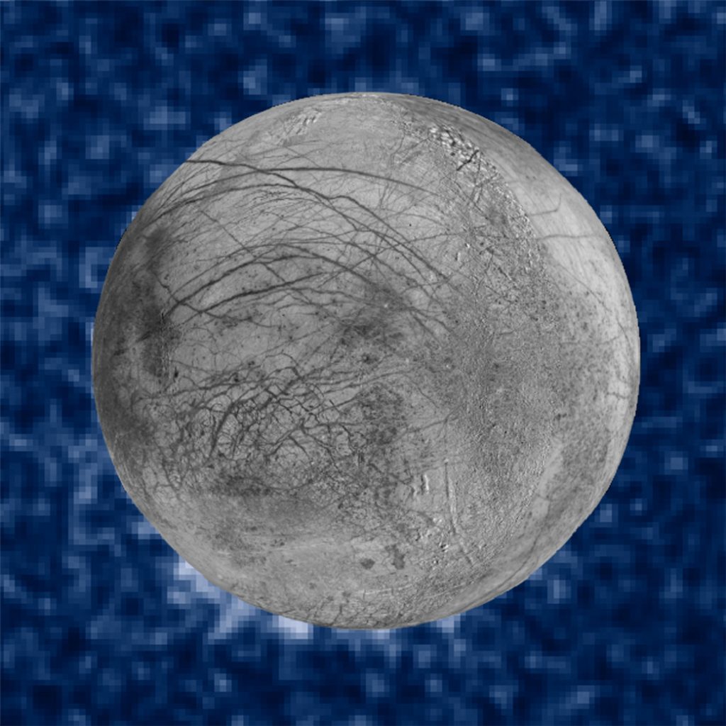 Ice geysers also on Jupiter’s moon Europa