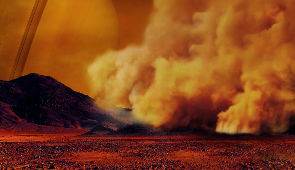 Dust storms discovered on Saturn’s moon Titan