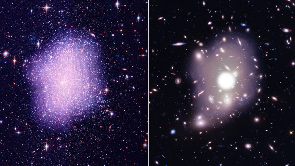 Why does dark matter behave differently in small galaxies than in large ones?
