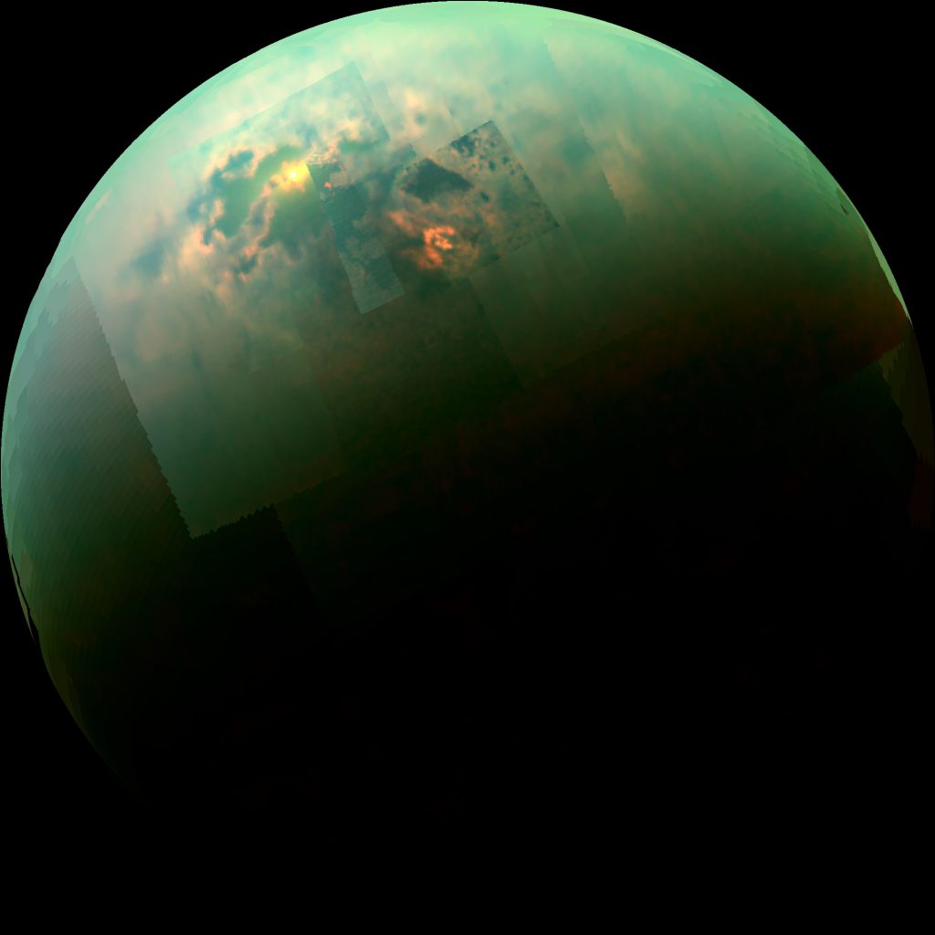 Karst lakes on Titan