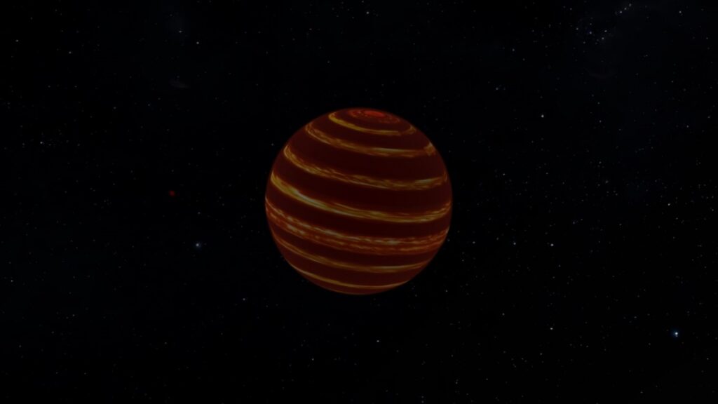 Luhman-16 B: The striped dwarf